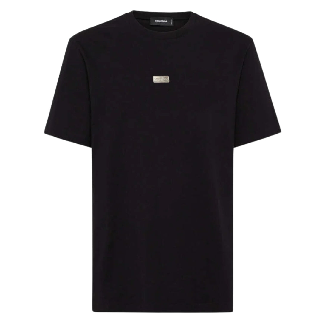 Dsquared2 Small Metal Logo T-Shirt Black