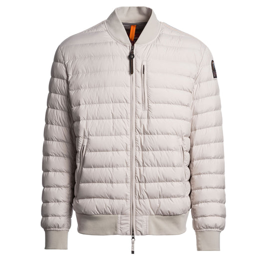 Parajumpers Breving Pelican Beige Bomber Jacket