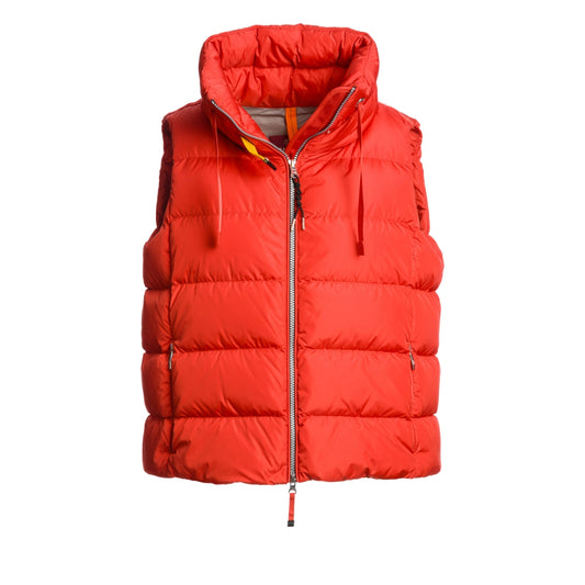 Parajumpers Nolene Grenadine Red Gilet Jacket
