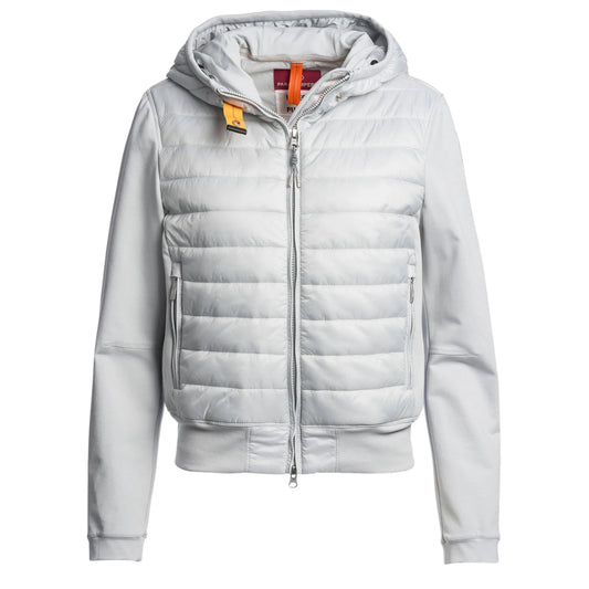 Parajumpers Caelie Misty White Hooded Jacket