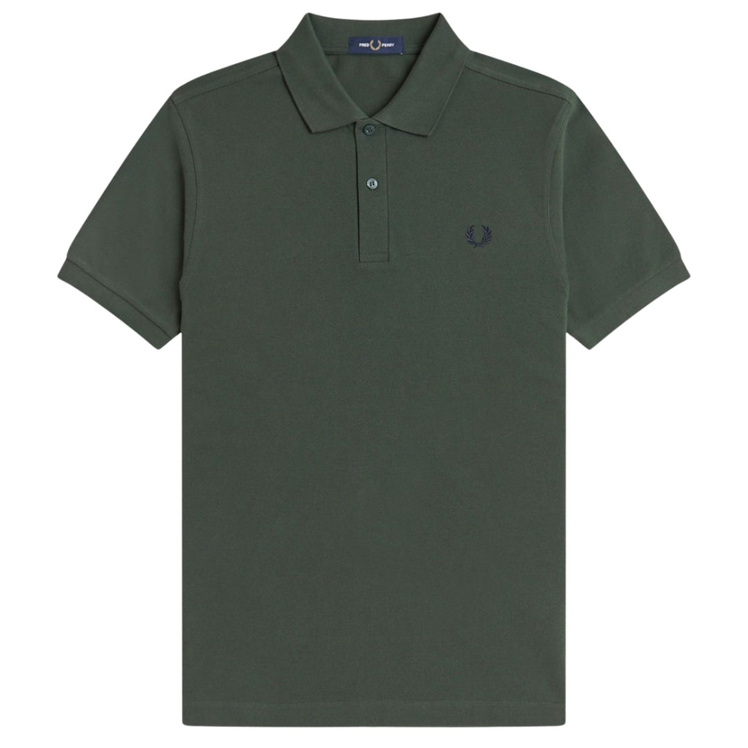 Fred Perry Militray Green Plain Polo Shirt