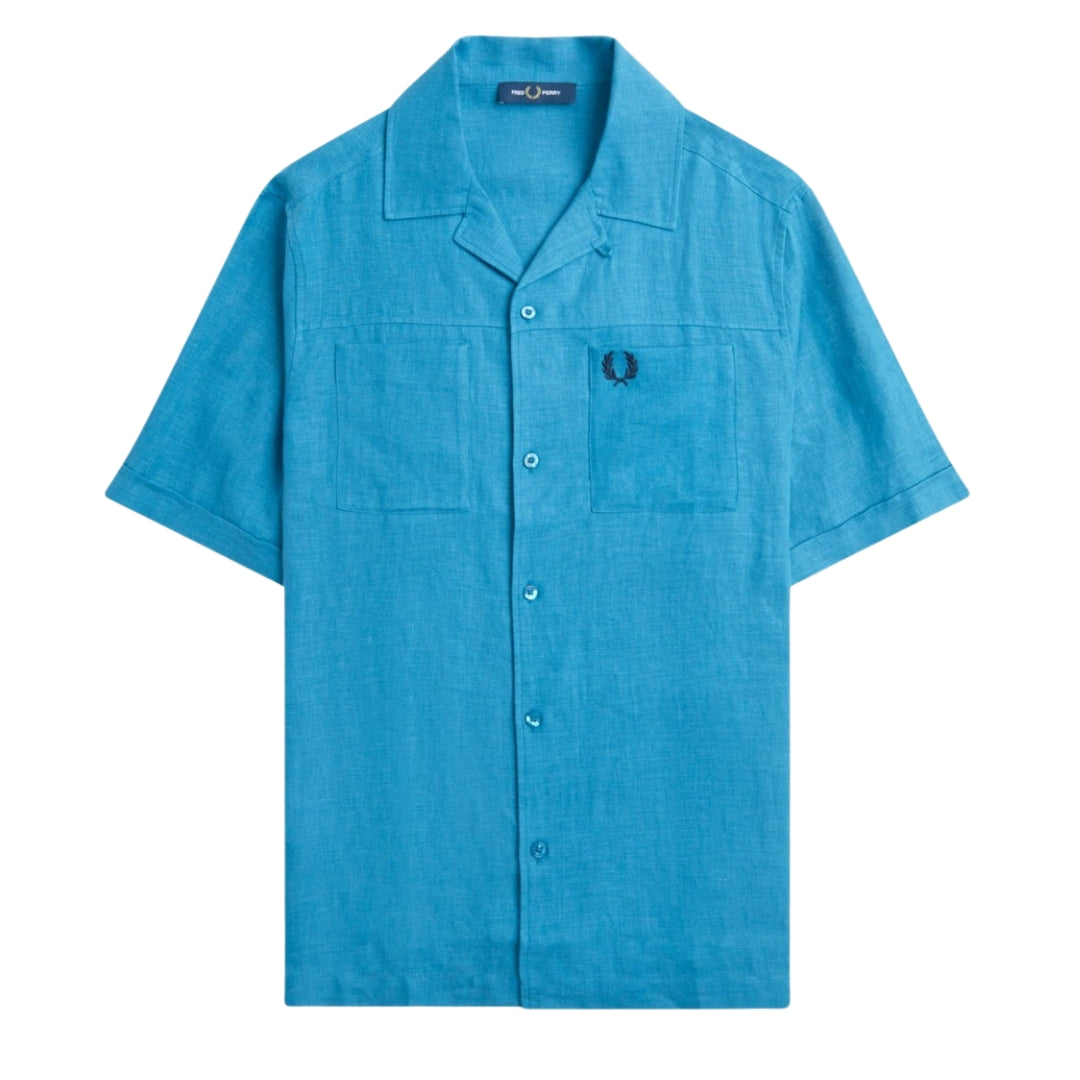 Fred Perry Runaway Ocean Shirt - Nova Clothing