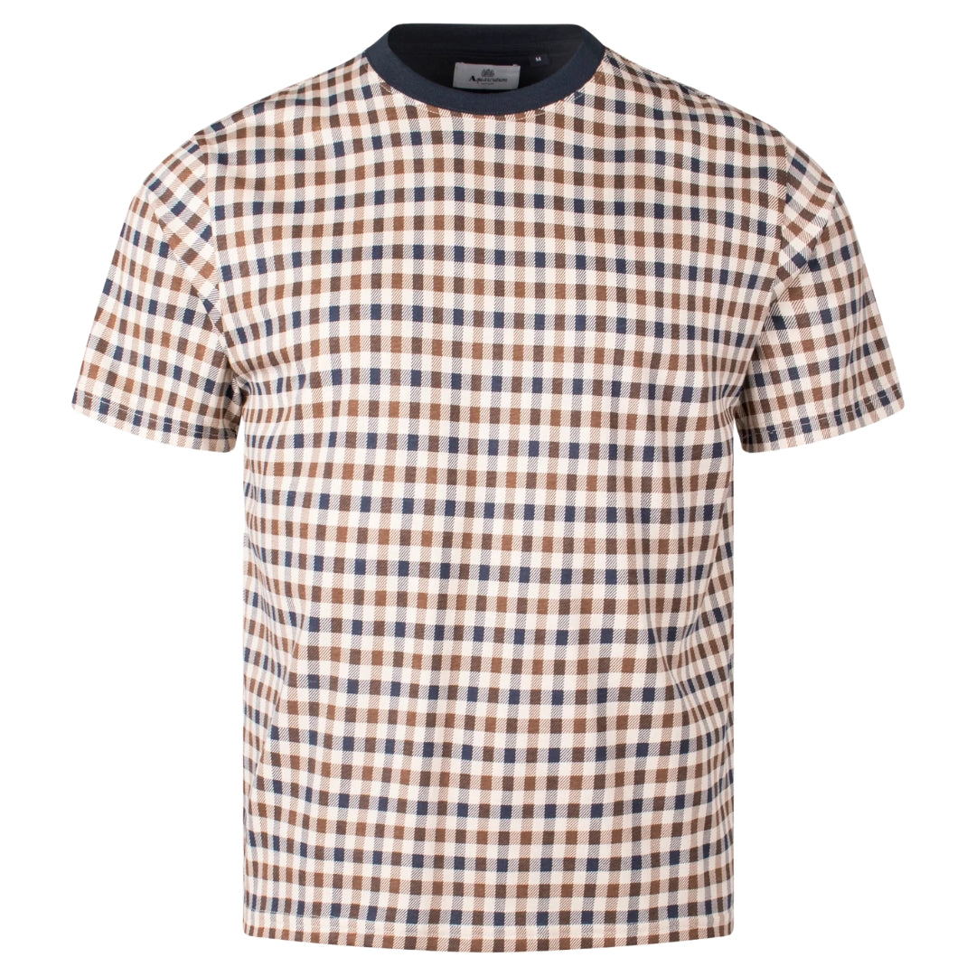 Aquascutum Iconic Check T-Shirt