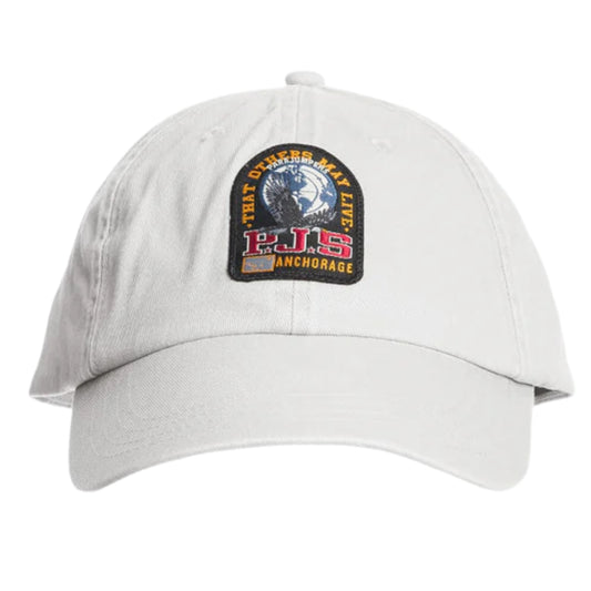 Parajumpers Patch Cap Star White Hat