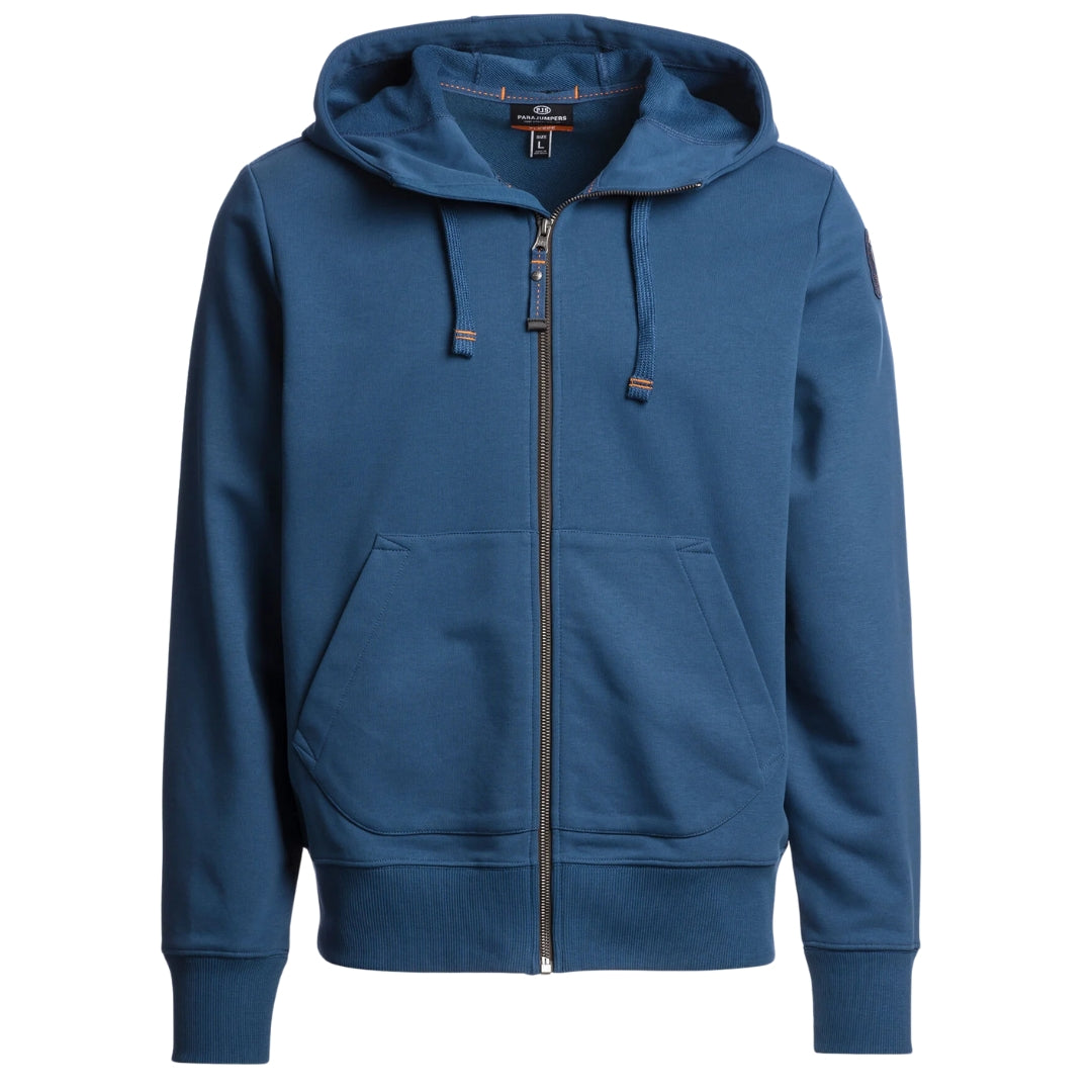 Parajumpers Charlie Easy True Blue Zip Up Hoodie