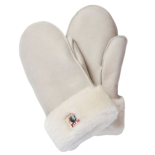 Parajumpers Shearling Mittens Chateau Grey