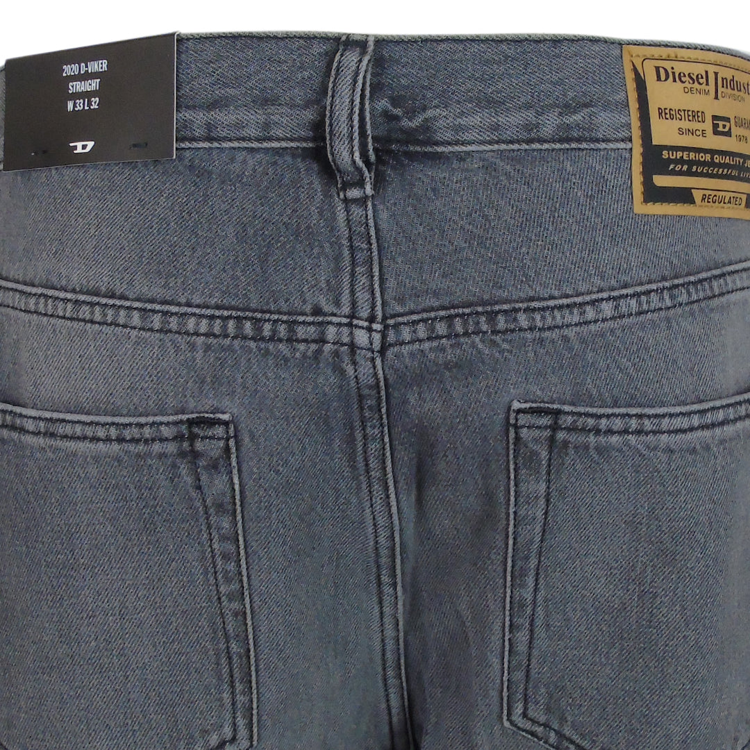 Diesel 2020 D-VIKER-R PANTALONI R89SA 02  5 pockets M W33 / 32L