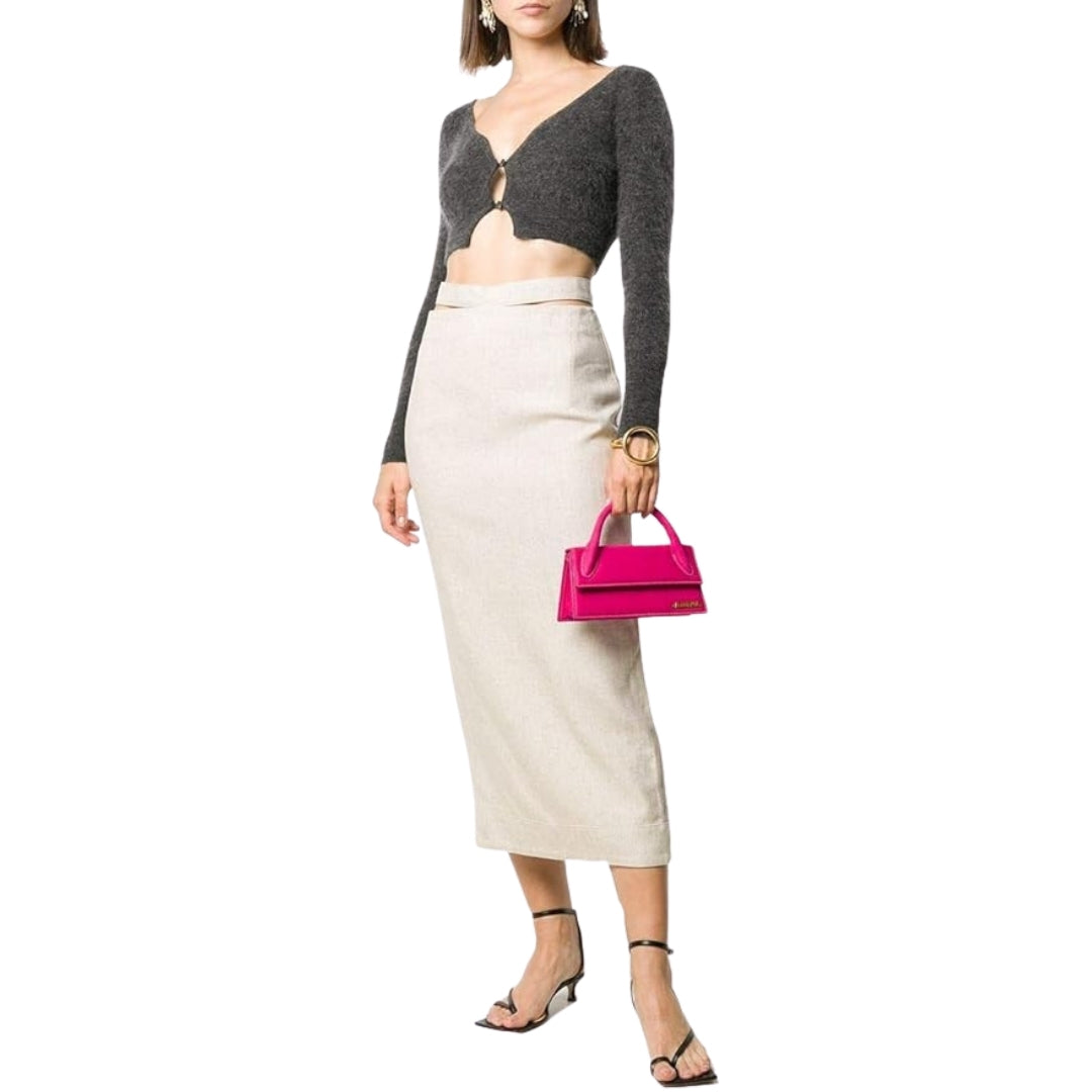 Jacquemus Le Chiquito Long Pink One Size