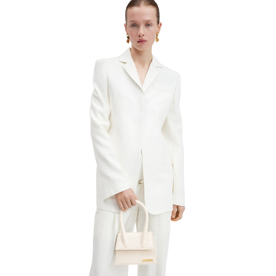 Jacquemus Le Chiquito Moyen Ivory One Size
