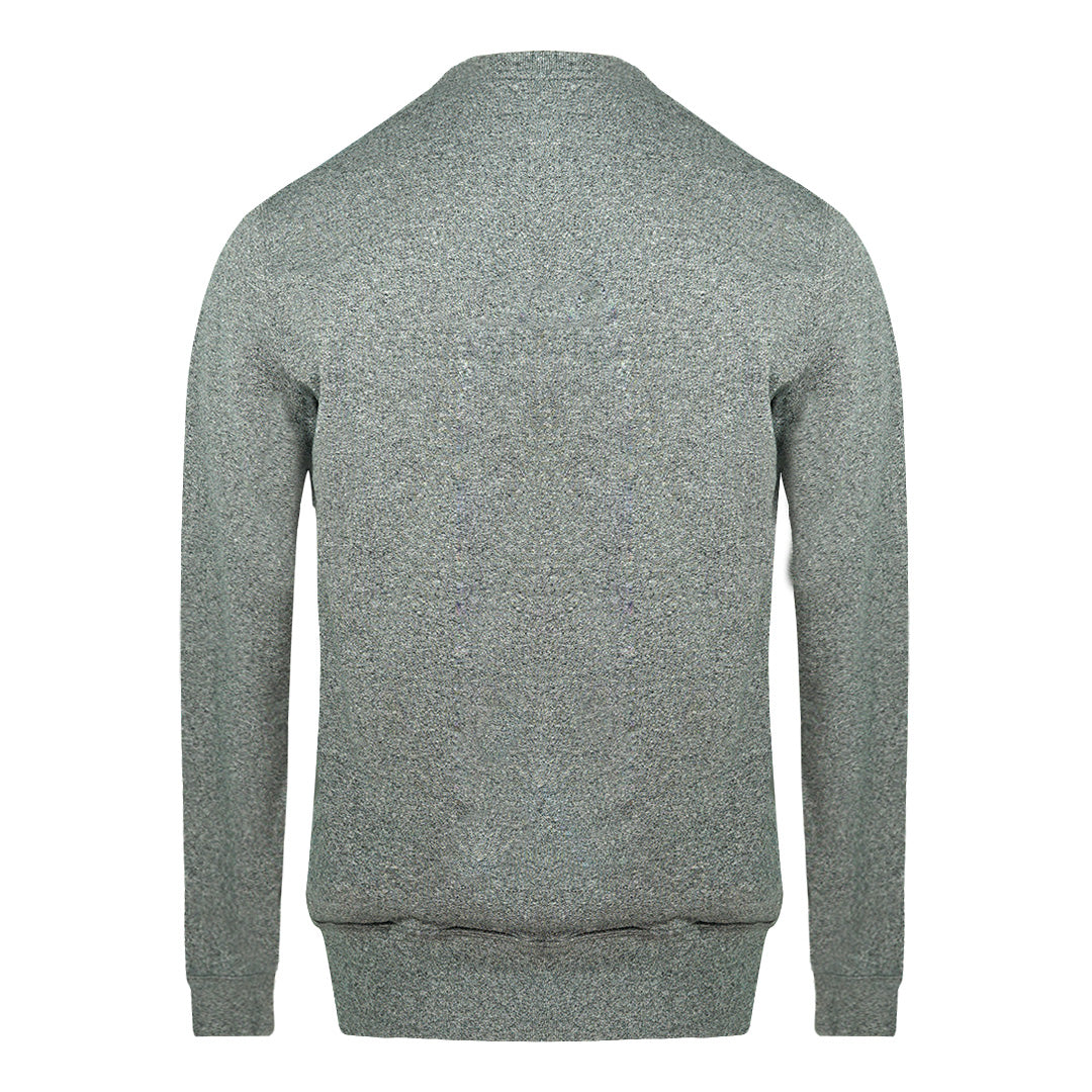 Champion Classic Script Logo Light Grey Sweatshirt