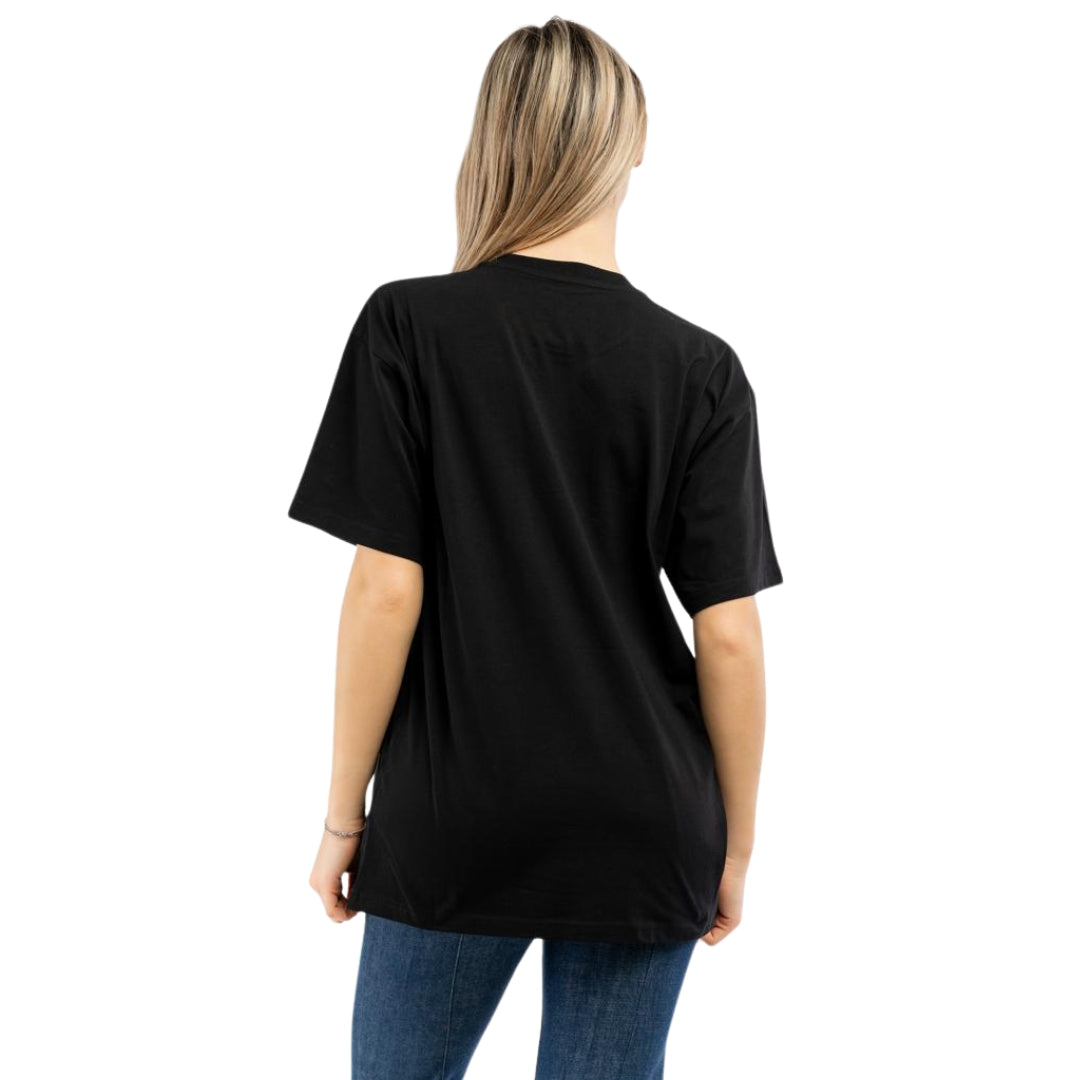 MOSCHINO 221EA07170541 1555 BLACK T-SHIRT FEMALE S