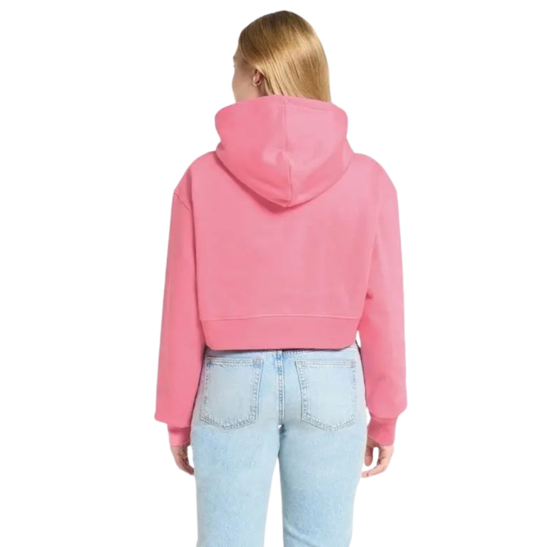 Jacquemus Le Sweatshirt Court Pink Cropper Hoodie S