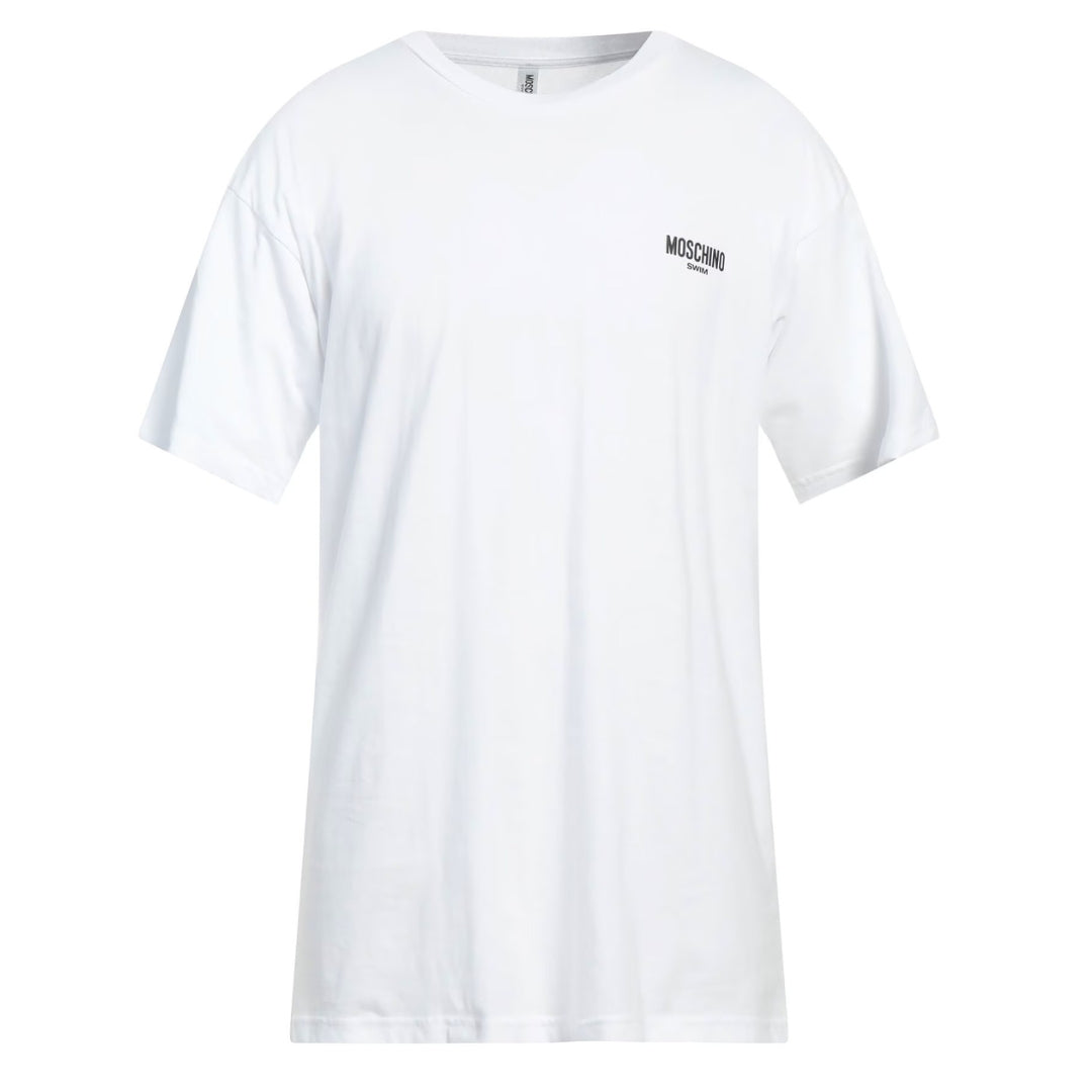 Moschino Swim Logo White T-Shirt