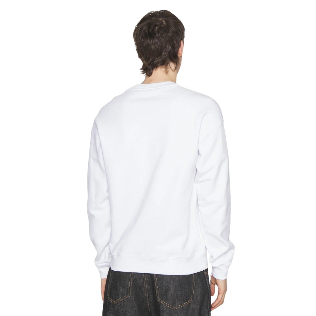 Moschino Bold Logo White Jumper