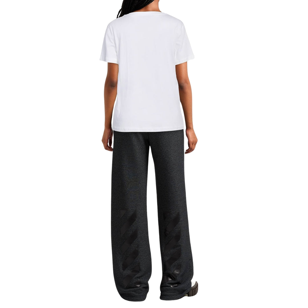 Moschino Double Question Mark White T-Shirt