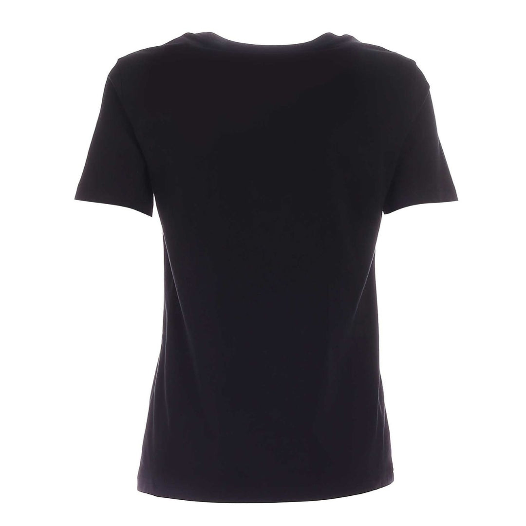 Moschino Double Question Mark Black T-Shirt
