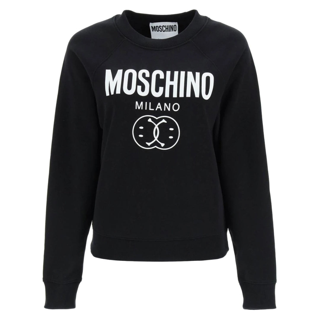 MOSCHINO 222EA17045528 2555 BLACK JUMPER FEMALE XXS
