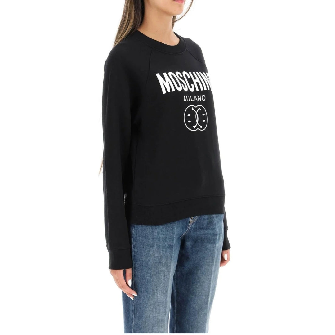 MOSCHINO 222EA17045528 2555 BLACK JUMPER FEMALE XXS