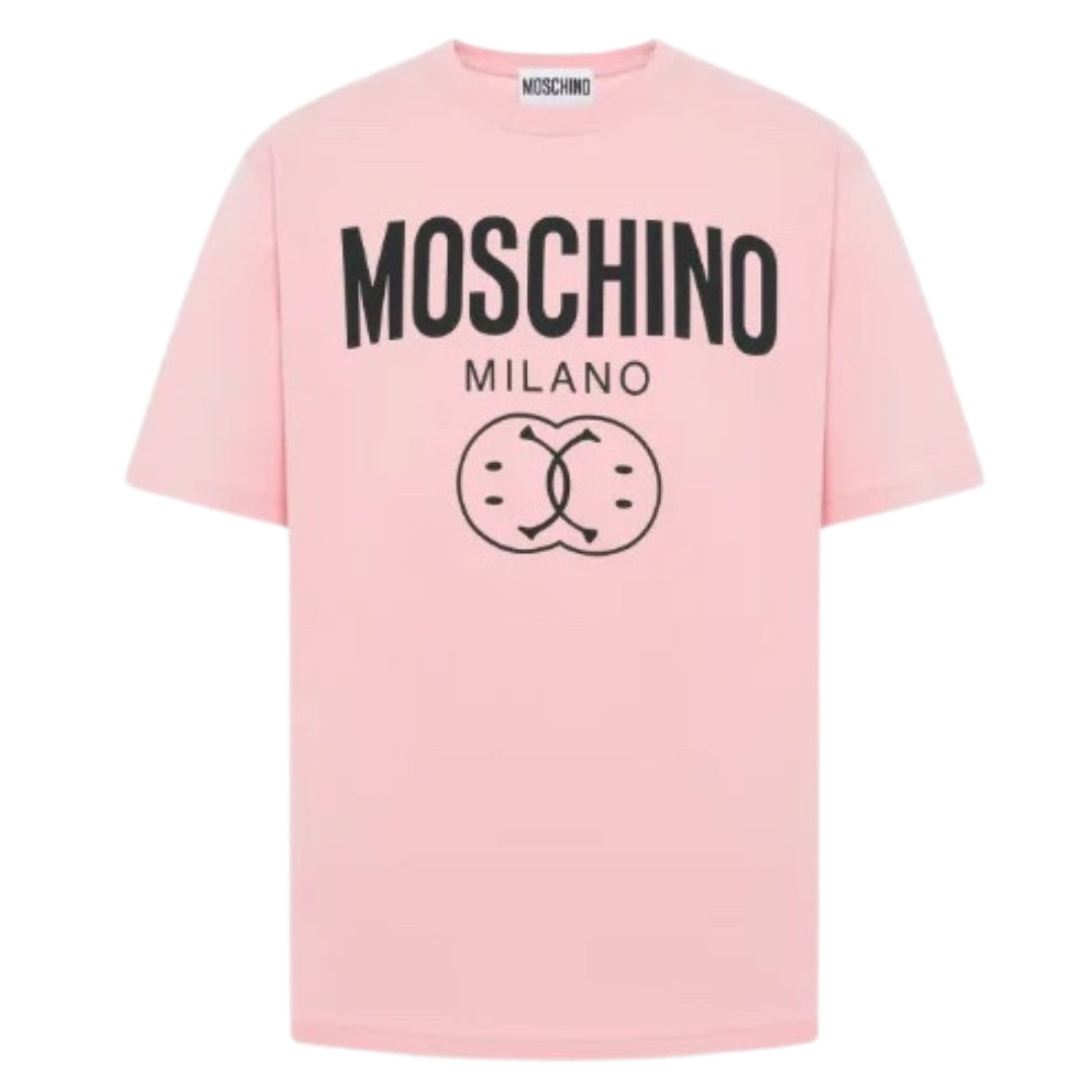 MOSCHINO 222ZRJ07109041 1187 PINK T-SHIRT MALE XL