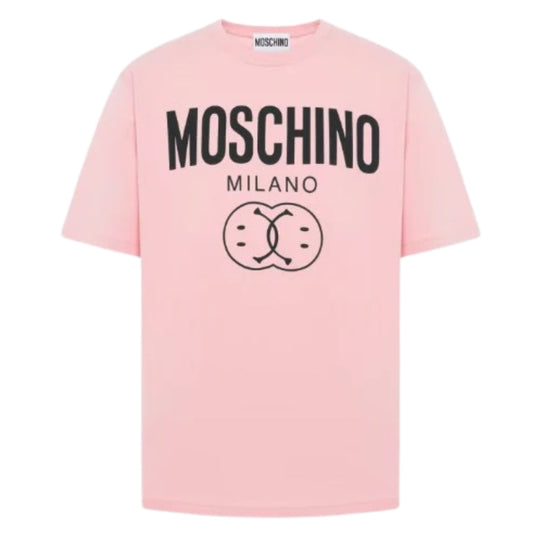MOSCHINO 222ZRJ07109041 1187 PINK T-SHIRT MALE XL