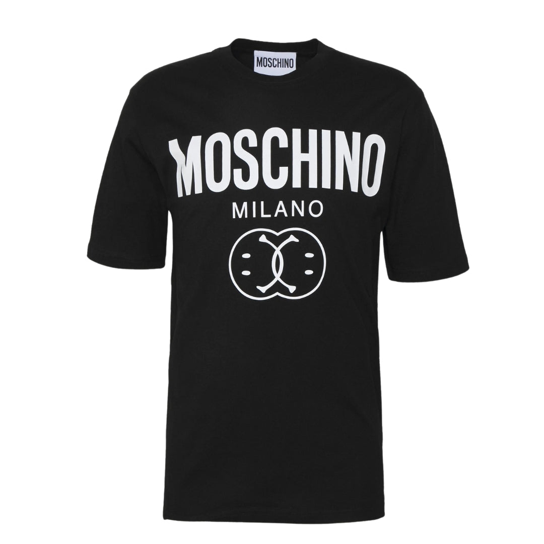 MOSCHINO 222ZRJ07109041 1555 BLACK T-SHIRT MALE S