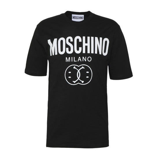 MOSCHINO 222ZRJ07109041 1555 BLACK T-SHIRT MALE S