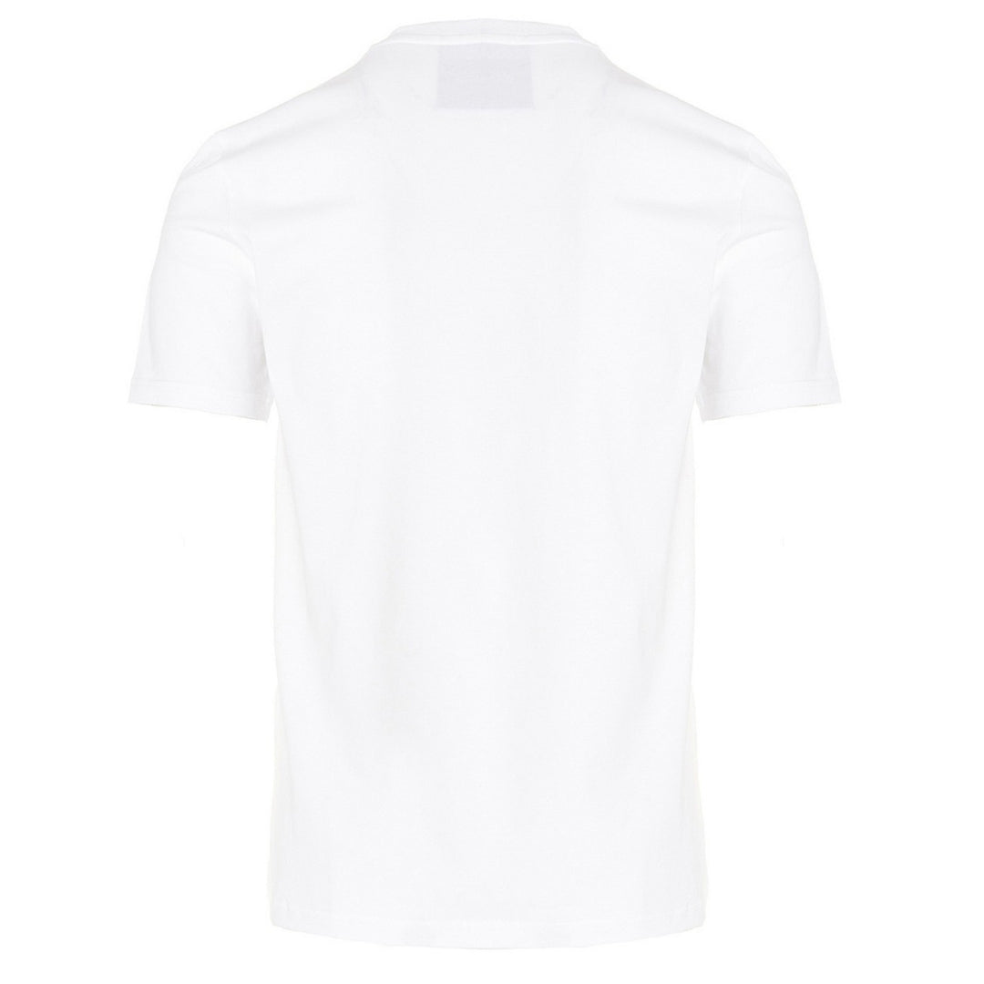 Moschino Double Smiley Logo White T-Shirt