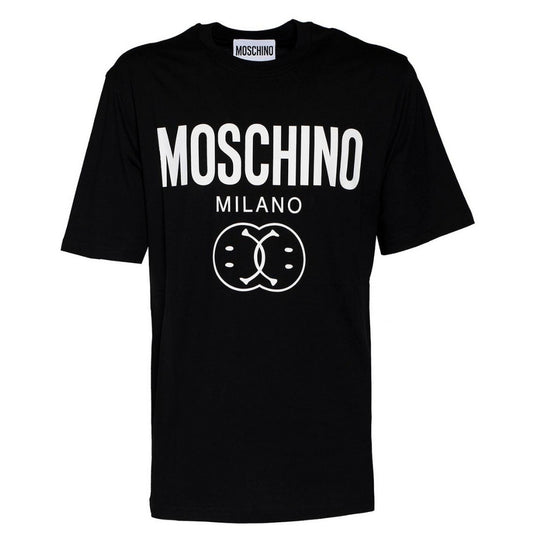 MOSCHINO 222ZRJ07259041 1555 BLACK T-SHIRT MALE S