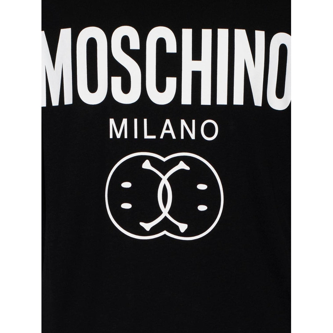 MOSCHINO 222ZRJ07259041 1555 BLACK T-SHIRT MALE S