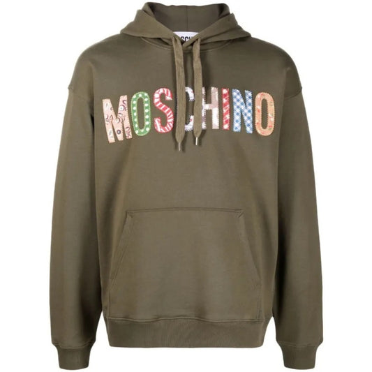 MOSCHINO 222ZRJ17217028 1443 GREEN HOODIE MALE XS