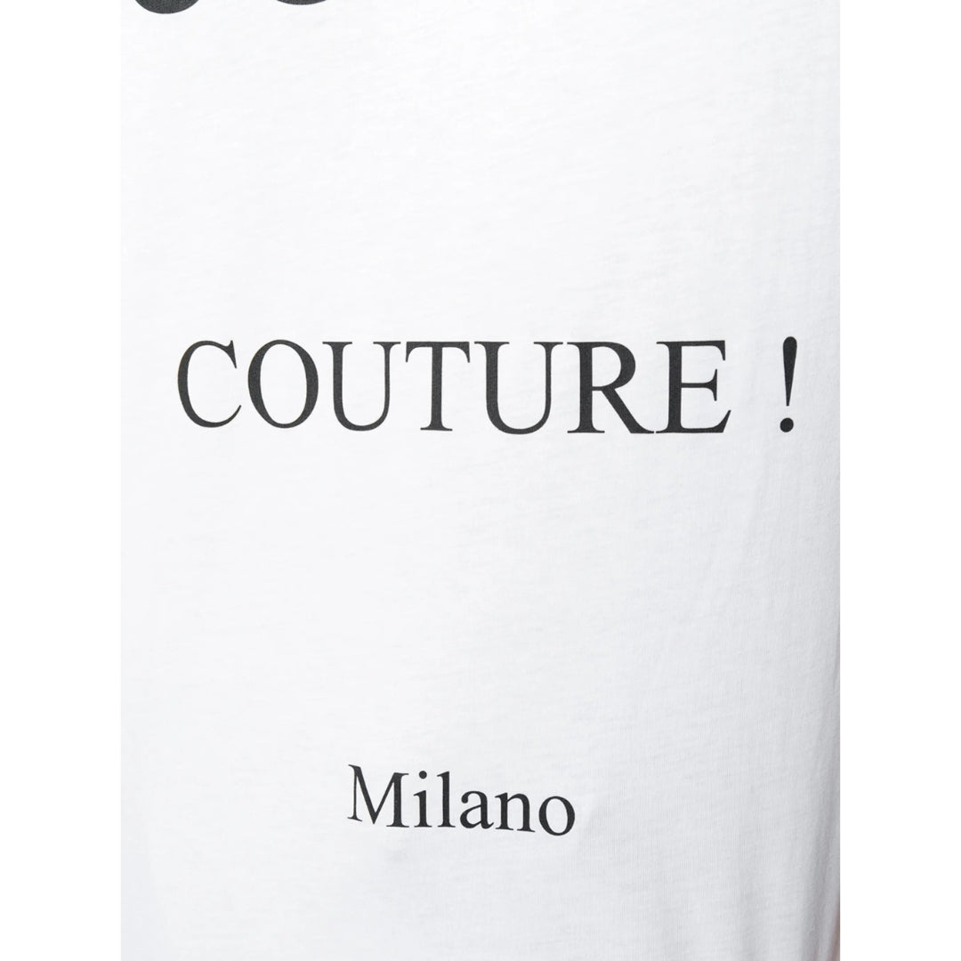 Moschino Couture Milano White T-Shirt