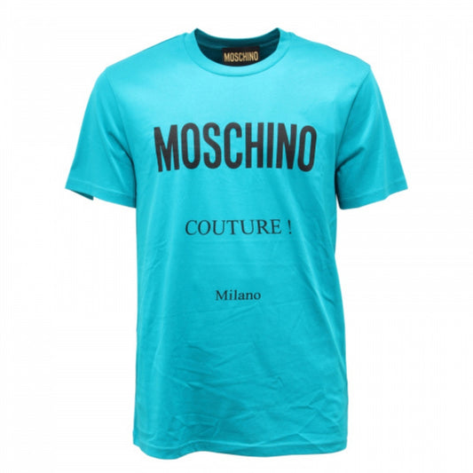 Moschino Couture Milano Green T-Shirt