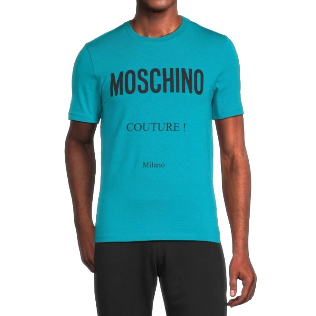 Moschino Couture Milano Green T-Shirt