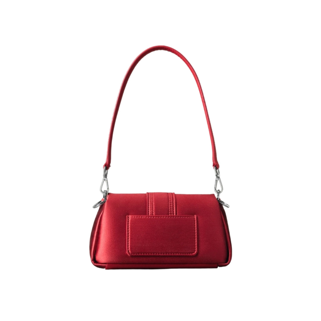 Jacquemus Le Petit Bambimou Burgundy Bag