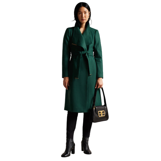 Ted Baker WMO ROSE Midi Length Belted Wool Wrap Co