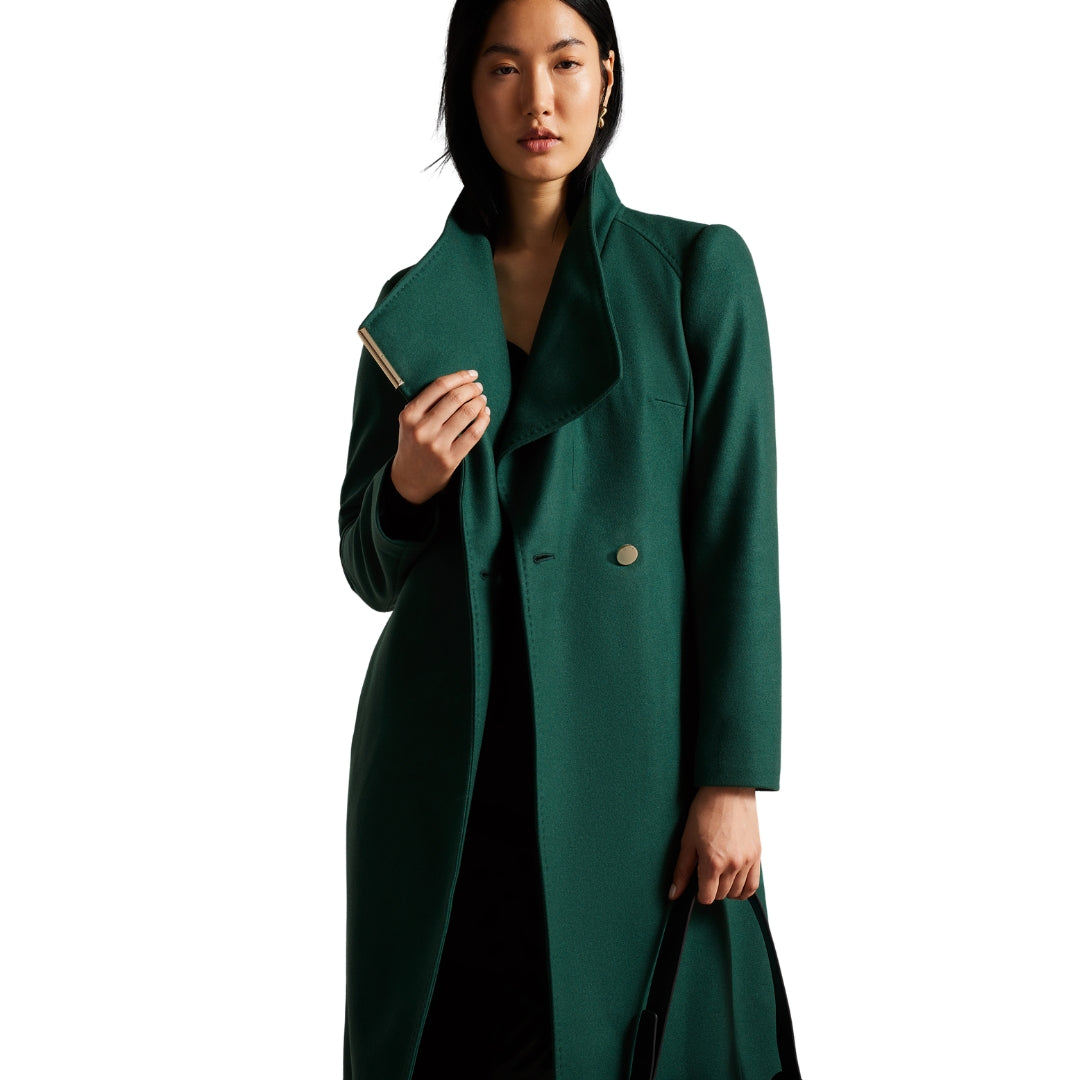 Ted Baker WMO ROSE Midi Length Belted Wool Wrap Co