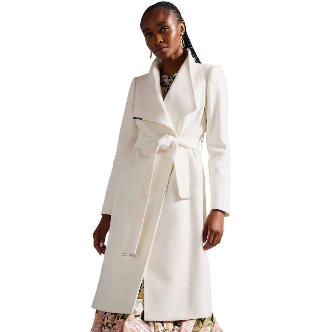 Ted Baker WMO ROSE Midi Length Belted Wool Wrap Co