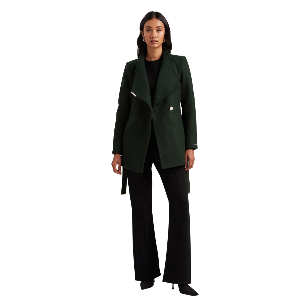 Ted Baker WMO ROSESS Short Belted Wool Wrap Coat 5