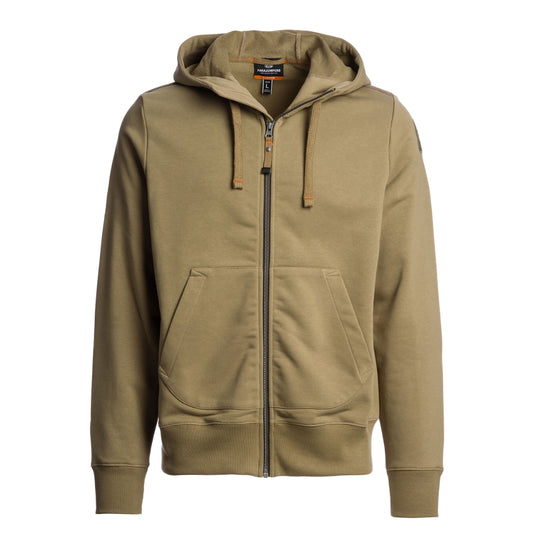 Parajumpers Charlie Easy Earth Green Zip-Up Hoodie