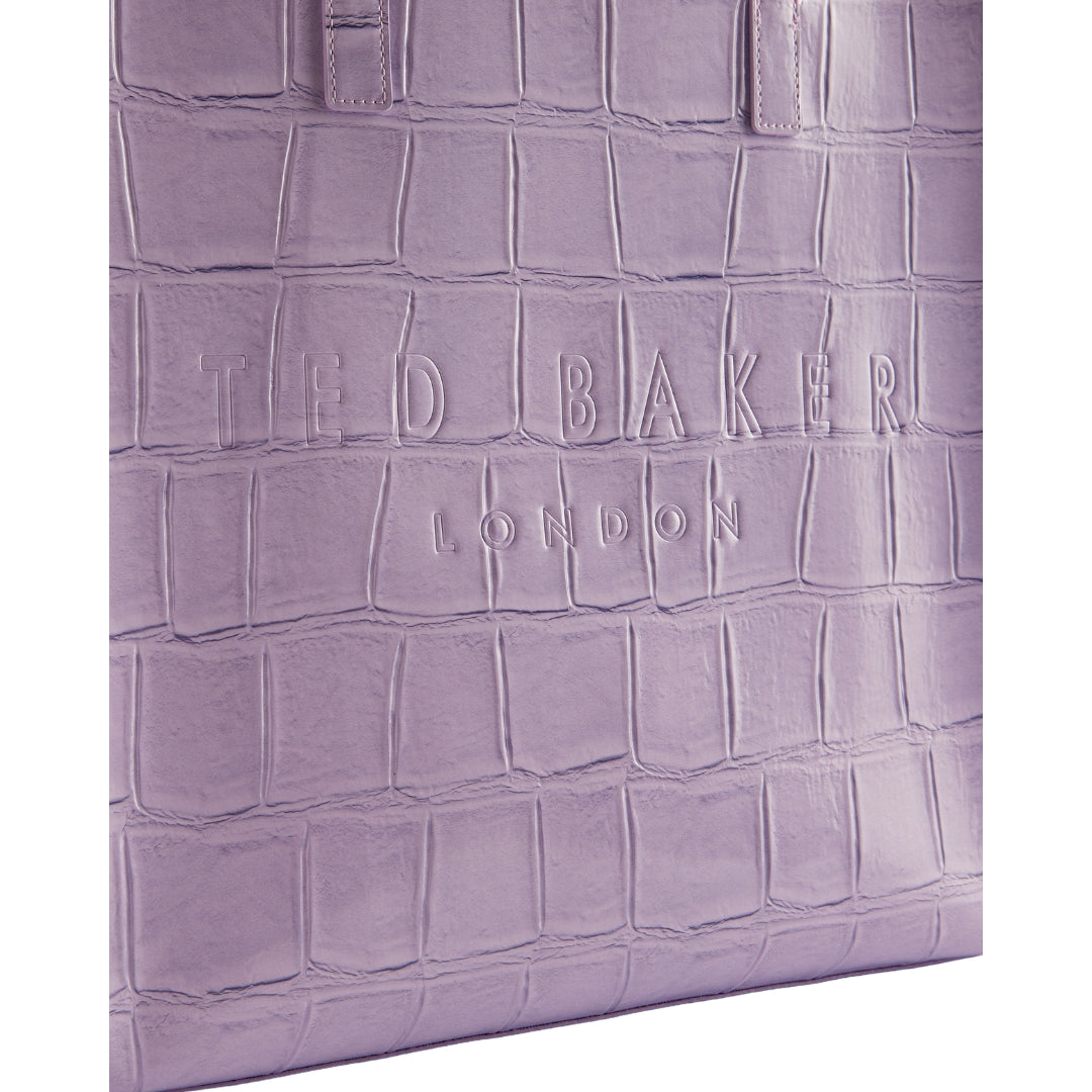 Ted Baker WXB CROCCON Croc Effect Large Icon Bag One Size
