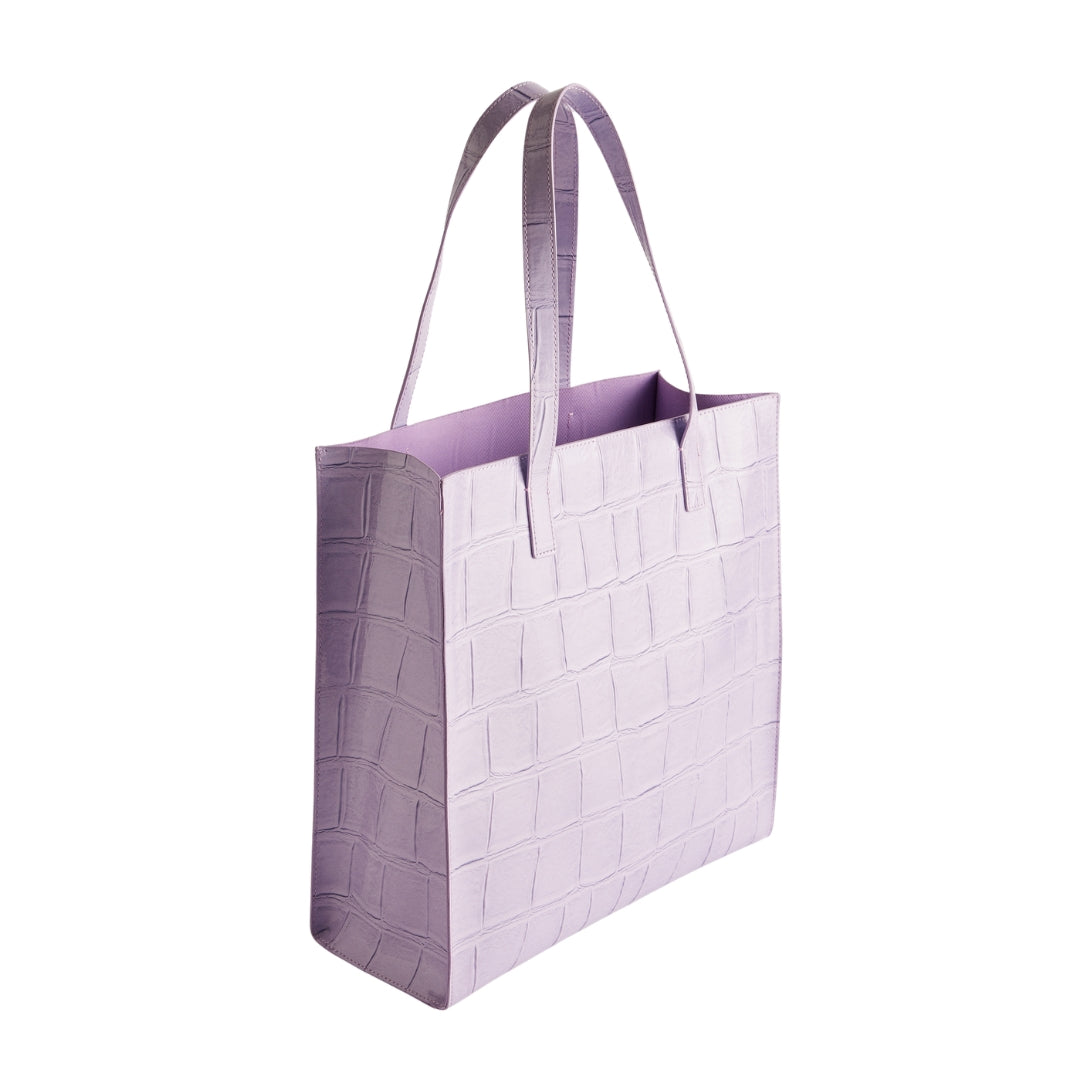 Ted Baker WXB CROCCON Croc Effect Large Icon Bag One Size