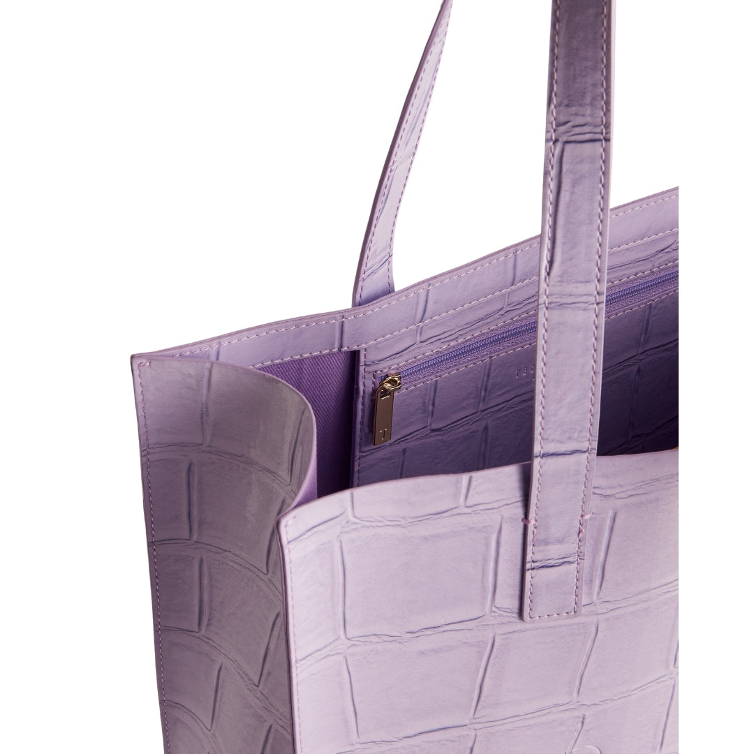 Ted Baker WXB CROCCON Croc Effect Large Icon Bag One Size