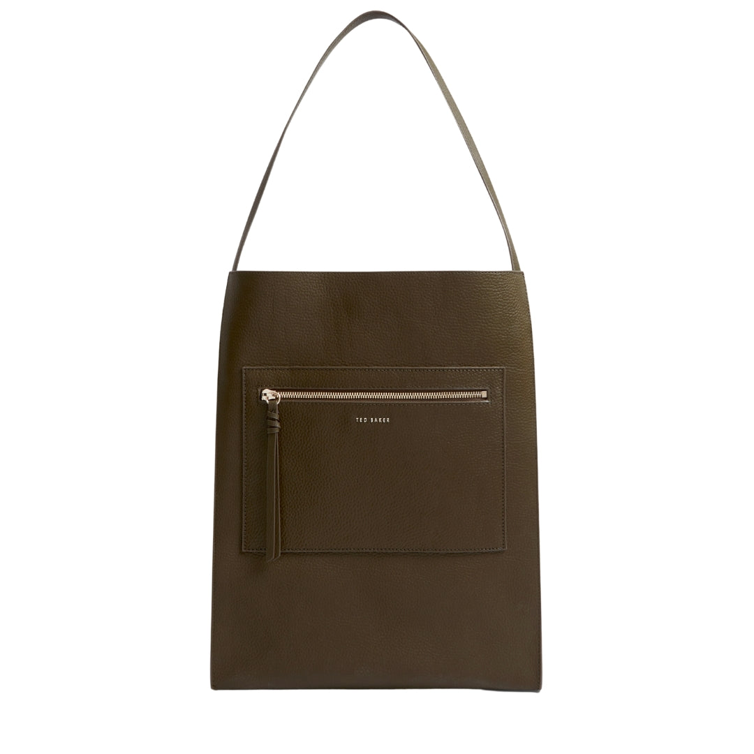 Ted Baker Soft Slouch Large Leather Tote One Size