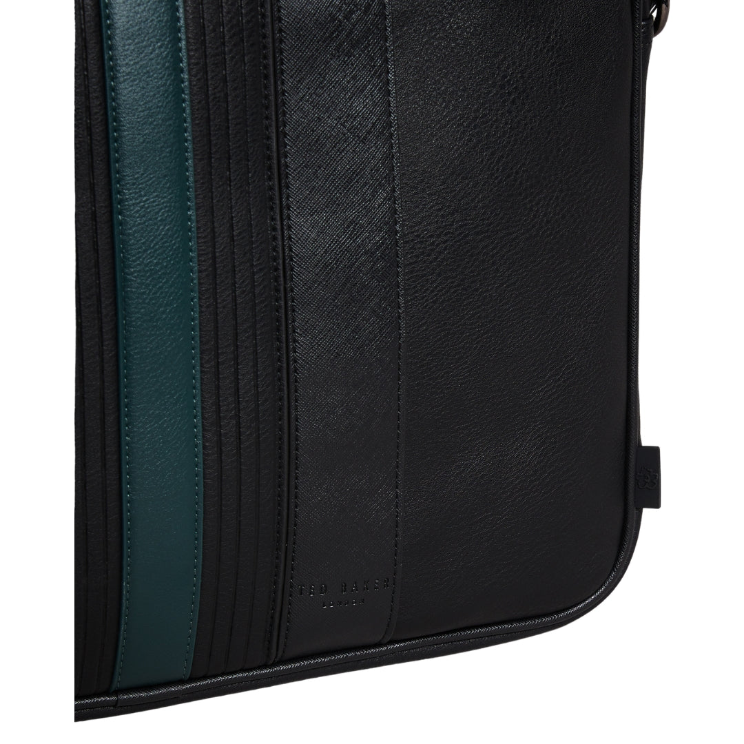 Ted Baker MXB NEVVER Striped PU Document Bag One Size