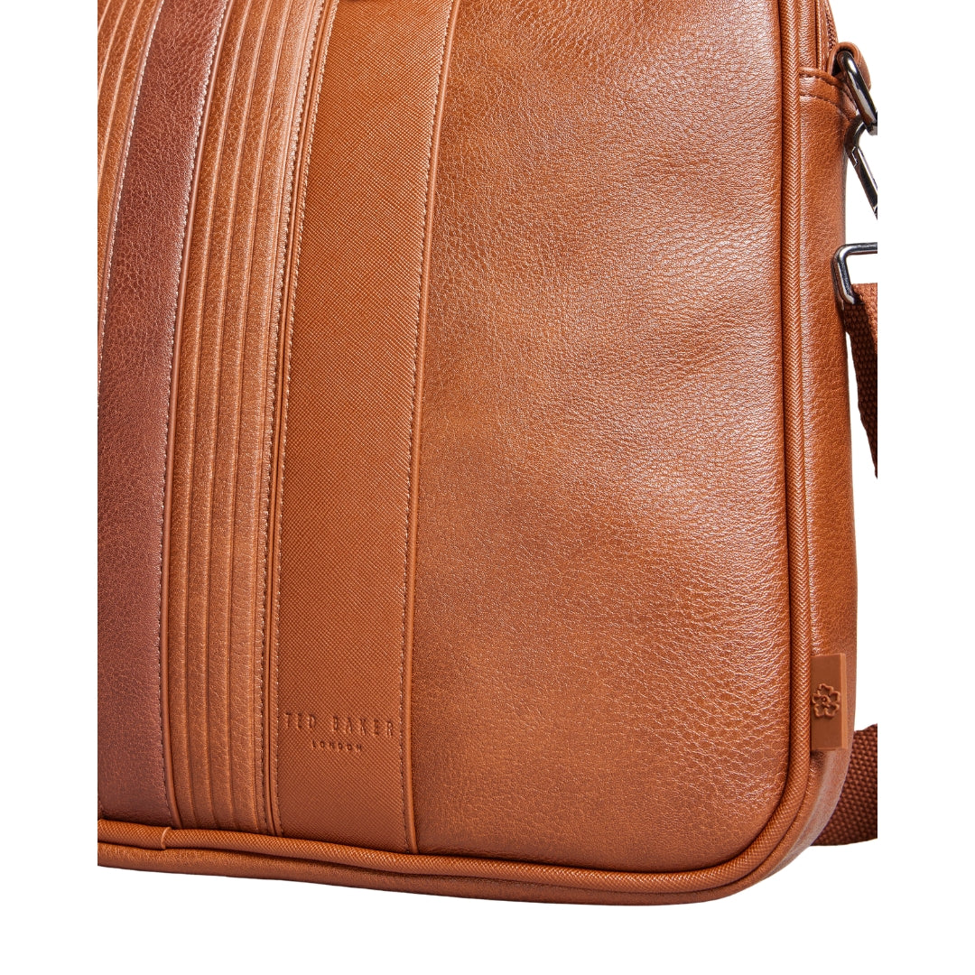 Ted Baker MXB NEVVER Striped PU Document Bag One Size