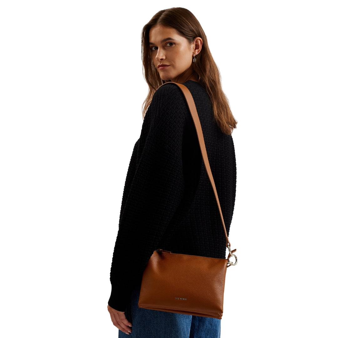 Ted Baker WXB DARCEYY Branded Webbing Leather Cros One Size
