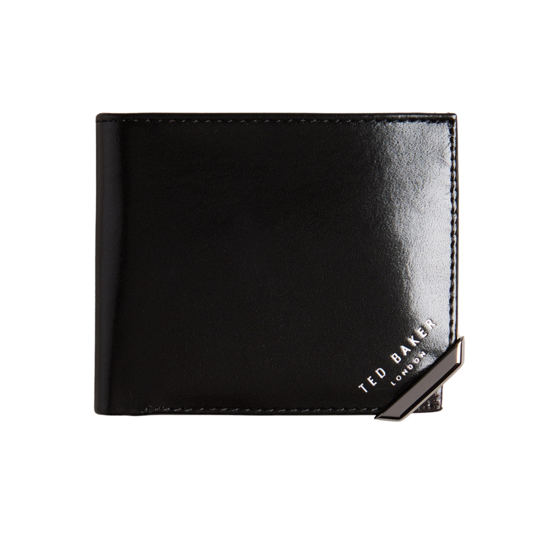 Ted Baker MXW KORNERR Metal Corner Bifold Coin Wal One Size