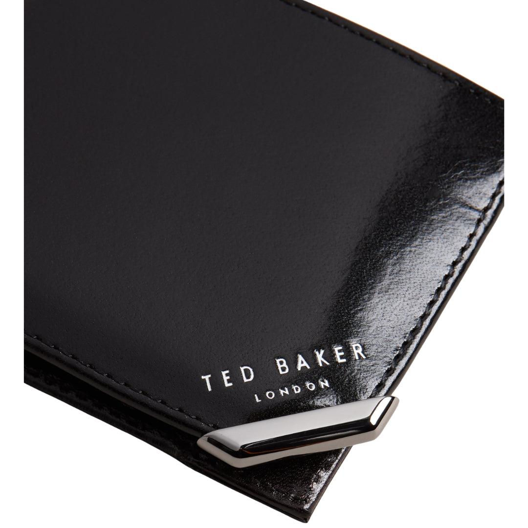 Ted Baker MXW KORNERR Metal Corner Bifold Coin Wal One Size