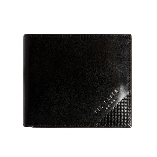 Ted Baker MXW PRUGS Embossed Corner Leather Bifold One Size