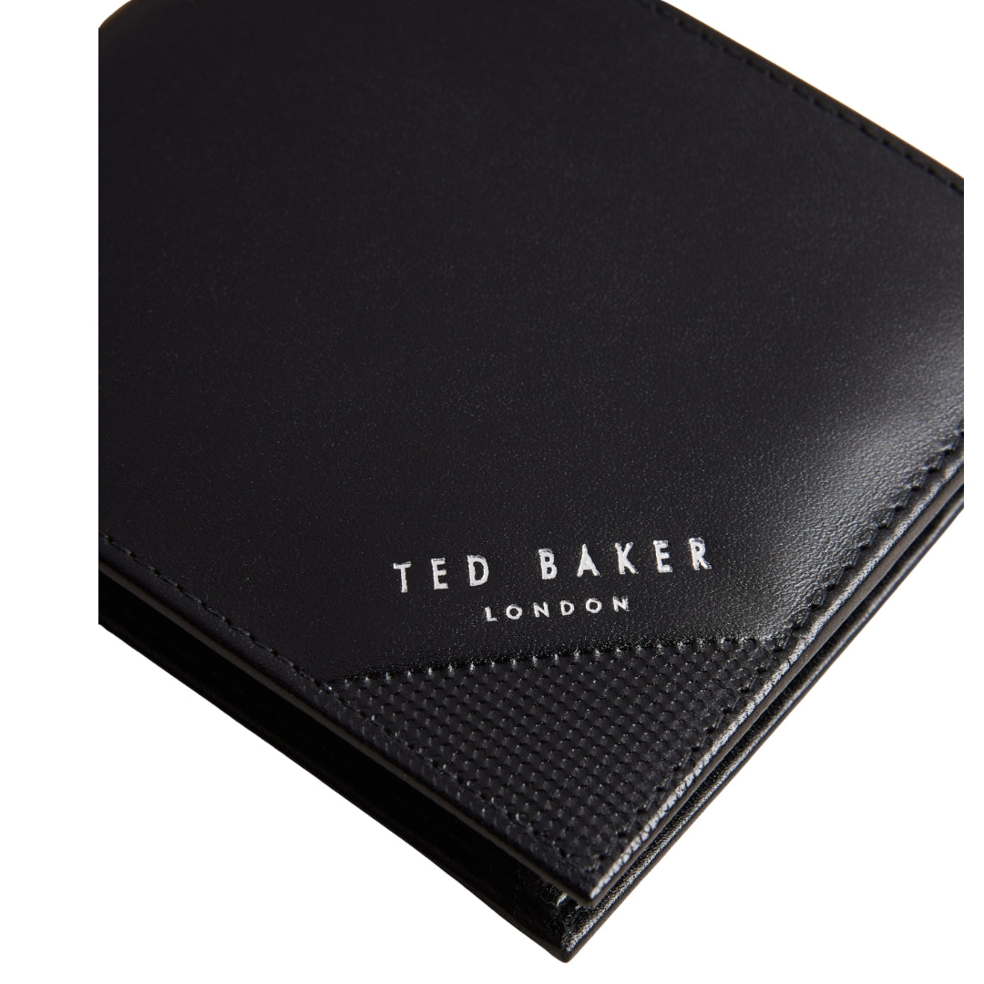 Ted Baker MXW PRUGS Embossed Corner Leather Bifold One Size